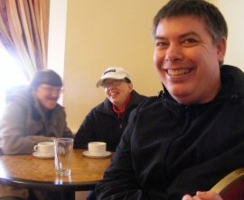 picture of consumers from High route in a cafe